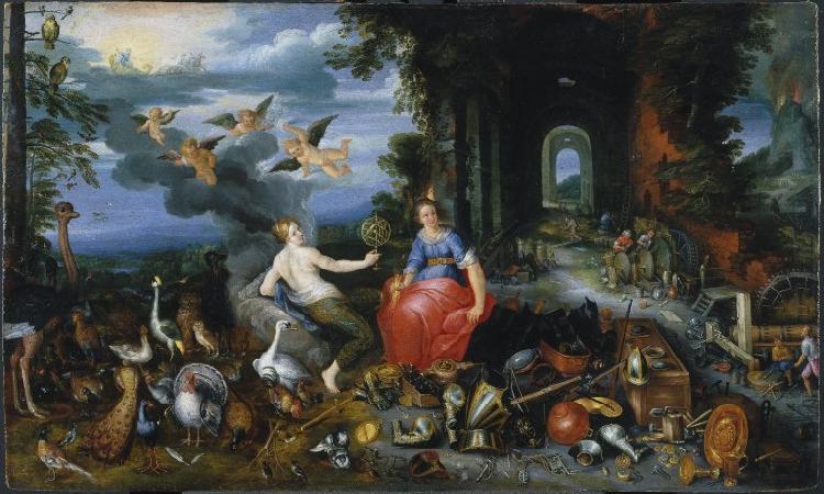 peter breughel the elder Allegory of Air and Fire